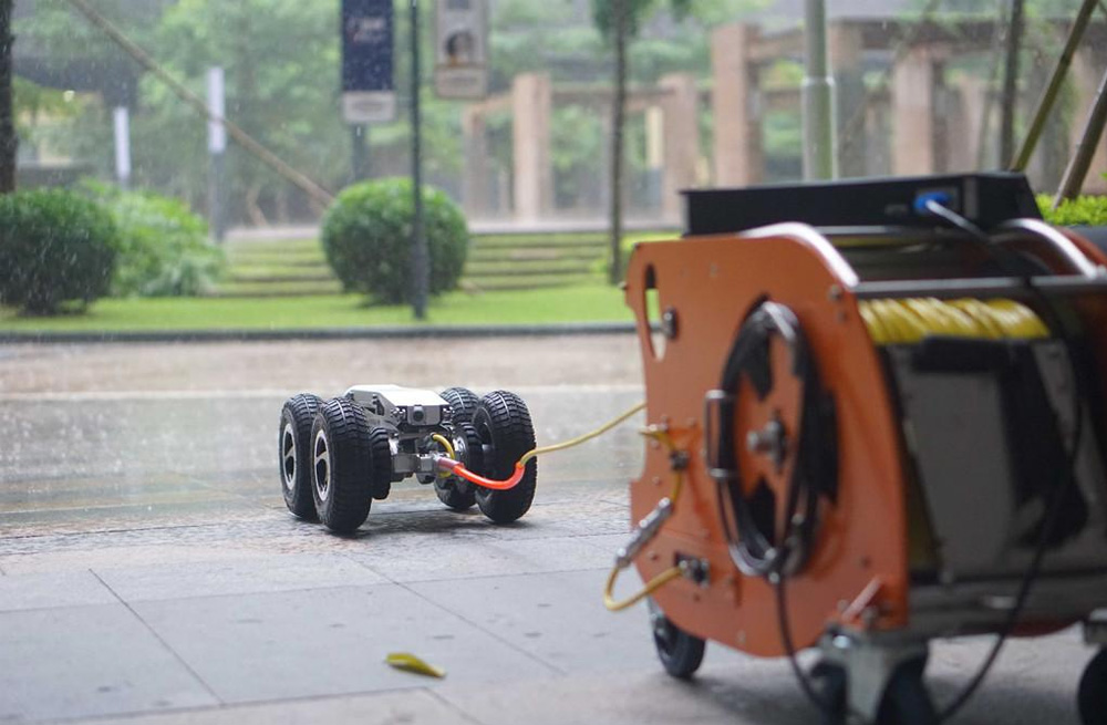 285梅园新村管道检测机器人